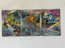 Pokemon TCG FIRST PARTNER Illustration Series 1 - GEN 4 SINNOH Starters - Image 1