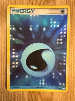 Water Energy 105/108 HOLO RARE EX Power Keepers Pokemon 2007 DMG - Image 1