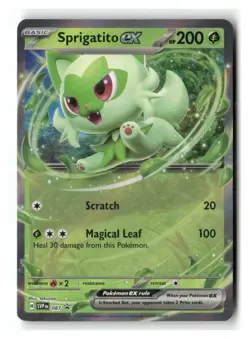 Sprigatito ex 087 Holofoil Promo Scarlet & Violet Promo Pokemon Near Mint - Image 1