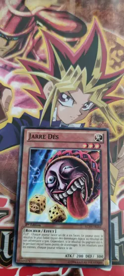 Carte Yu-Gi-Oh! Jarre Des LCJW-FR262 1st Commune Francaise / french dice jar - Image 1