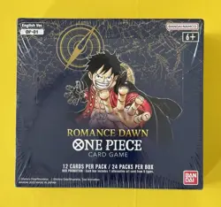 Romance Dawn ONE PIECE Booster Box (Blue Bottom) OP-01 SEALED - Image 2