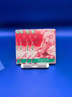 Monkey D. Luffy Playset - P-061 x4 - Starter Deck 16 - One Piece TCG - English - Image 1