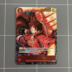 One Piece TCG Monkey.D.Luffy ST01-012 Alt Art OP05 NM ENGLISH - Image 2
