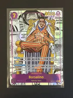 Bandai One Piece TCG Borsalino OP16-073 Manga Character Rare ENGLISH - Image 1