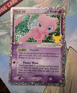 Mew EX 88/92 Celebrations Classic Collection Holo Card NM/M Pokemon TCG - Image 1