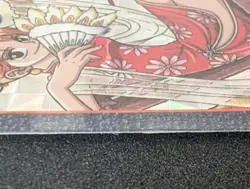 One Piece Visual Adventure Nami Luffy Zoro Holo Card #26 Chinese Bandai 2000 JPN - Image 3