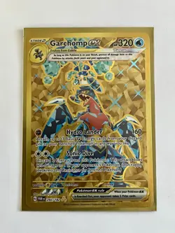 Pokemon TCG SV-Paradox Rift Garchomp EX Hyper Rare Card #260/182 - Image 4