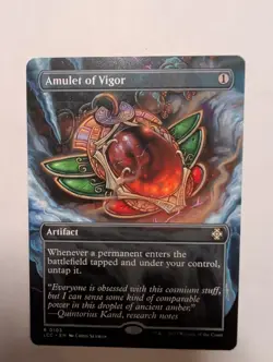 Amulet of Vigor (Borderless) Commander: the Lost Caverns of Ixalan NM!!! - Image 1