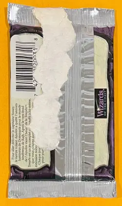 MTG TEMPEST Booster Pack (French) Sealed (OldManMTG 008-779) - Image 2