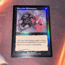 Phyrexian Reclamation X1 Mtg Urza’s Legacy Nm/Nm- Foil - Image 1