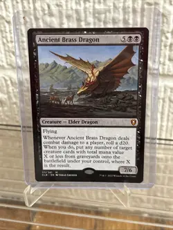 Ancient Brass Dragon Commander Legends: Battle for Baldur's Gate #111 Mythic - Image 1