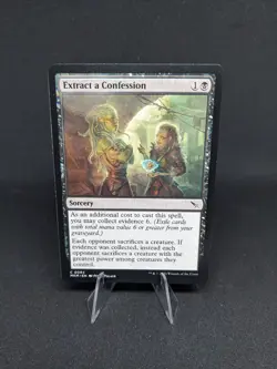 x4 MTG Extract a Confession Playset 84 Murders At Karlov Manor Magic 4x - Image 1