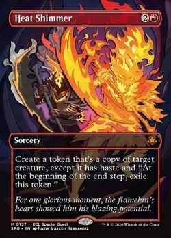 Heat Shimmer - Special Guests - Lorwyn Eclipsed - MtG- NM - Image 1