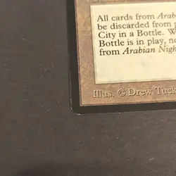 MTG Arabian Nights "City in a Bottle" Very Clean LP English - Image 4