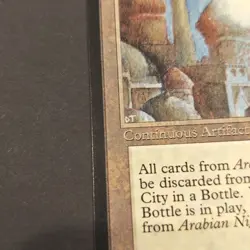 MTG Arabian Nights "City in a Bottle" Very Clean LP English - Image 5