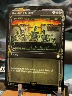 MTG | Nuclear Fallout (Showcase) [Fallout] ✨Surge FOIL✨ - Image 1