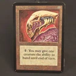 MTG Alpha "Helm of Chatzuk" Magic The Gathering MP 1993 - Image 1