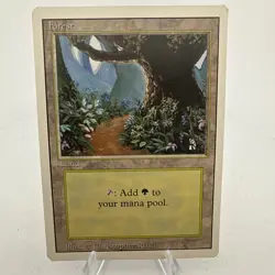 Forest (Path) - Revised Edition Very Nice - Magic the Gathering MTG RV - Image 1