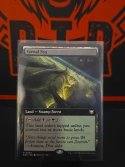 Vernal Fen (Extended Art) 0044 (R) MTG Commander Edge of Eternities - Image 1