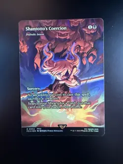 MTG Final Fantasy English Shantotto's Coercion Showcase 0034 Foil - Image 1