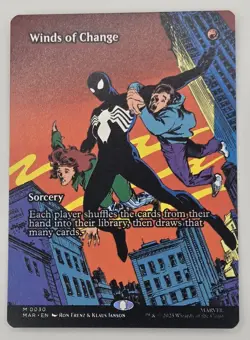 Winds of Change - (Borderless) - Marvel's Spiderman (MAR) - MTG - Image 1
