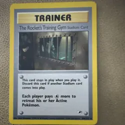 Pokemon The Rocket's Training Gym 104/132 Gym Heroes Rare Regular English 2000 - Image 1