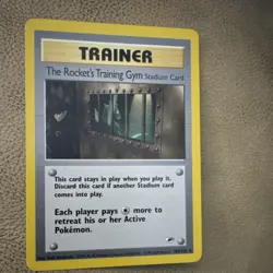 Pokemon The Rocket's Training Gym 104/132 Gym Heroes Rare Regular English 2000 - Image 2