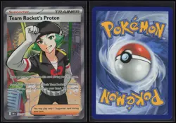 Team Rocket's Proton 227/182 Holo Destined Rivals Ultra Rare Saito Near Mint - Image 1