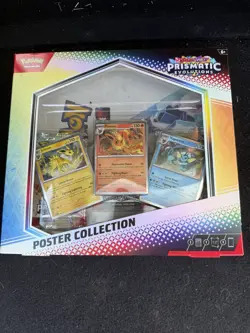 Pokemon Scarlet & Violet Prismatic Evolutions Poster Collection NEW SEALED - Image 1
