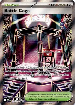 Battle Cage 116/094 Ultra Rare Phantasmal Flames Pokemon Near Mint - Image 1