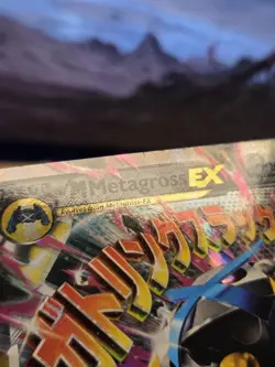 Pokemon 2014 M Metagross EX XY35 XY Promo Full Art Holo Moderately Played - Image 2