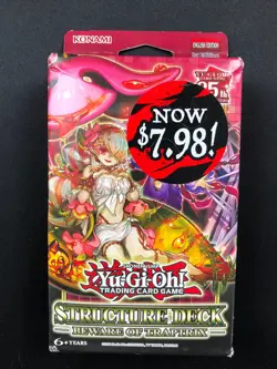 Yugioh Beware Of Traptrix Structure Deck - NEW SEALED - Image 1