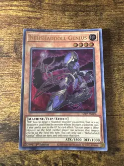 Nehshaddoll Genius - GFTP-EN006 - Ultra Rare - 1st Edition NM Yugioh Ghosts from - Image 1