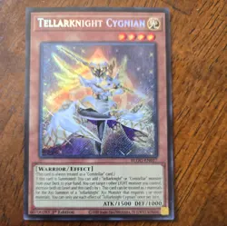 Tellarknight Cygnian 1st Edition Secret Rare BLGG-EN017 Yu-Gi-Oh! - Image 1