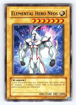 Yugioh Elemental Hero Neos POTD-EN001 Common - NM 💎 - Image 1