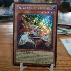 Konami Yu-Gi-Oh! Tellarknight Cygnian BLGG-EN017 Secret Rare EN - Image 1