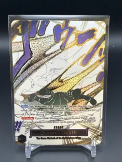 Ground Death (AA ) OP14-096 Azure Sea's Seven Foil One Piece English - Alt Art - Image 1