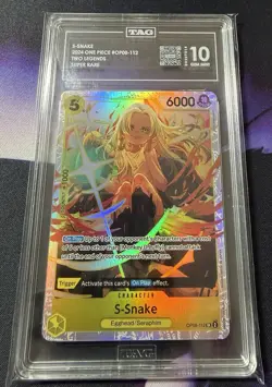 S-Snake OP06-112 One Piece TAG 10 - Image 1