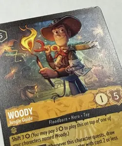 Disney Lorcana Woody - Jungle Guide 15/204 Legendary Non Foil NM Wilds Unknown - Image 2
