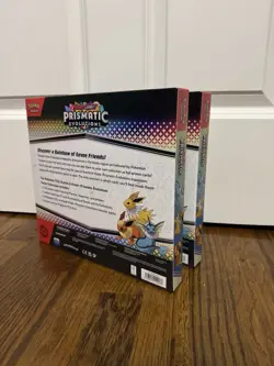 Pokemon S&V Prismatic Evolutions Poster Collection 2X SEALED in hand FAST SHIP - Image 3