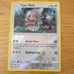 TYPE: NULL 89/111 POKEMON CARD (CRIMSON INVASION SET) REVERSE HOLO - Image 2
