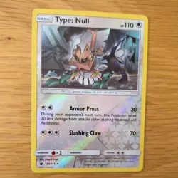 TYPE: NULL 89/111 POKEMON CARD (CRIMSON INVASION SET) REVERSE HOLO - Image 3
