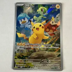 Pikachu 027 Sv: Scarlet & Violet Promo Cards Holo - Image 2