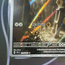 Pokemon TCG Meltan Illustration Rare Card 179/162 Sv05: Temporal Forces #2 - Image 4