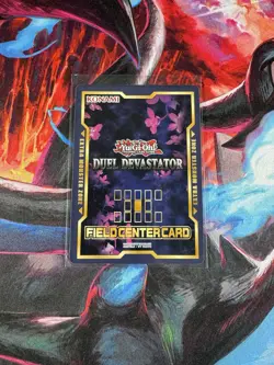 Yugioh Duel Devastator Yami Yugi & Dark Magician Field Center Card Token NM - Image 2