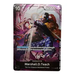 Marshall D. Teach (Event Pack Vol. 8) P-100 Promo Card One Piece Extra Grand - Image 1