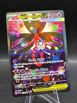 Mega Floette EX 117/086 SIR Chaos Rising Pokemon Trading Card NM - Image 1