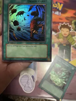 2 Yugioh Cards Vintage Heavy Storm 1st Edition Mrd/Giant Trunade 1st Edition Mrl - Image 5