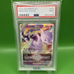 MEWTWO 2022 POKEMON GO #031 VSTAR PSA 9 - Image 1