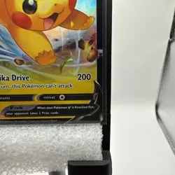Pokemon Pikachu v SWSH285 TCG Sword and Shield Promo Card Near Mint Condition - Image 4